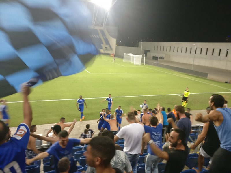 סוקונה חוגג אחרי השער