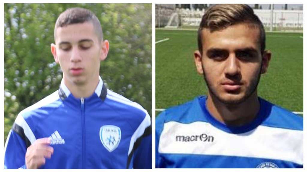 איליי חן, דניאל טסקר. צילום מתוך אתר ההתאחדות לכדורגל