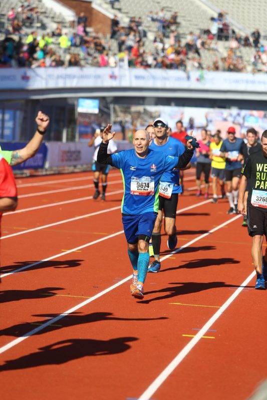 אמיר מאיר במרוץ מרתון אמסטרדם (צילום: tcs amsterdam marathon)