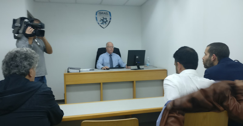 הדיון בבית הדין היום. צילום: לירון סובול