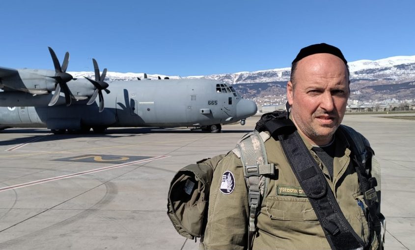 חיים אוטמזגין בטורקיה, צילום יחידת החילוץ הארצית