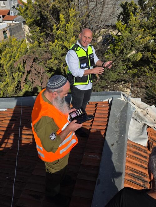 רסיסים בראש העין, צילום דוברות העירייה