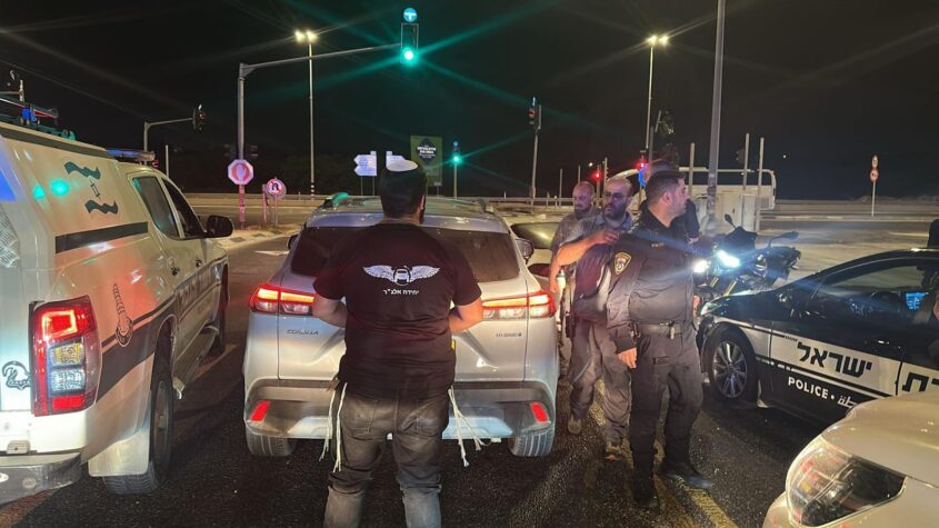 מתנדבים של אלג"ר בפעילות, צילום פרטי